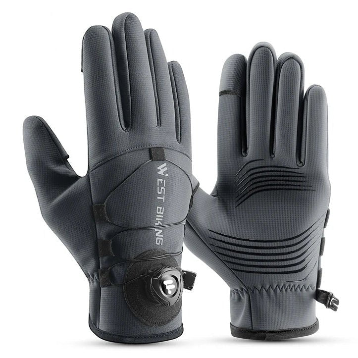 WEST BIKING Men's Waterproof Winter Thermal Cycling Gloves - The Wright Bikes